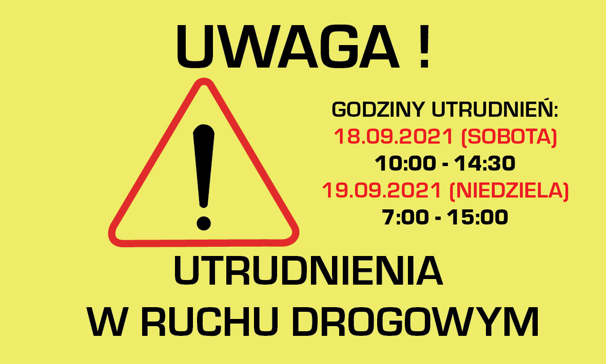 Triathlon – utrudnienia na DK92 18-19 września