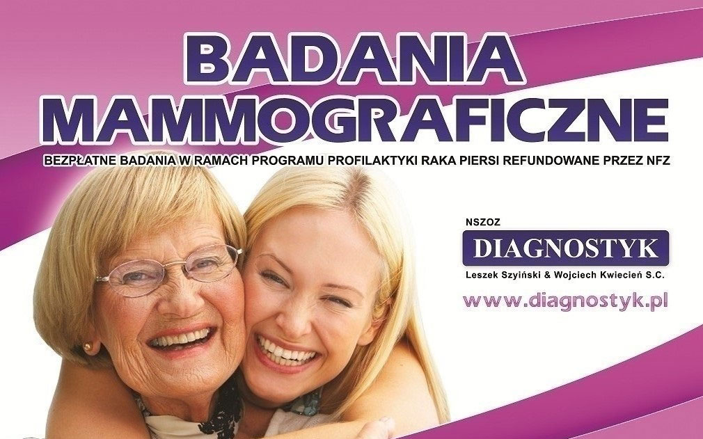 Badania mammograficzne – 11.03