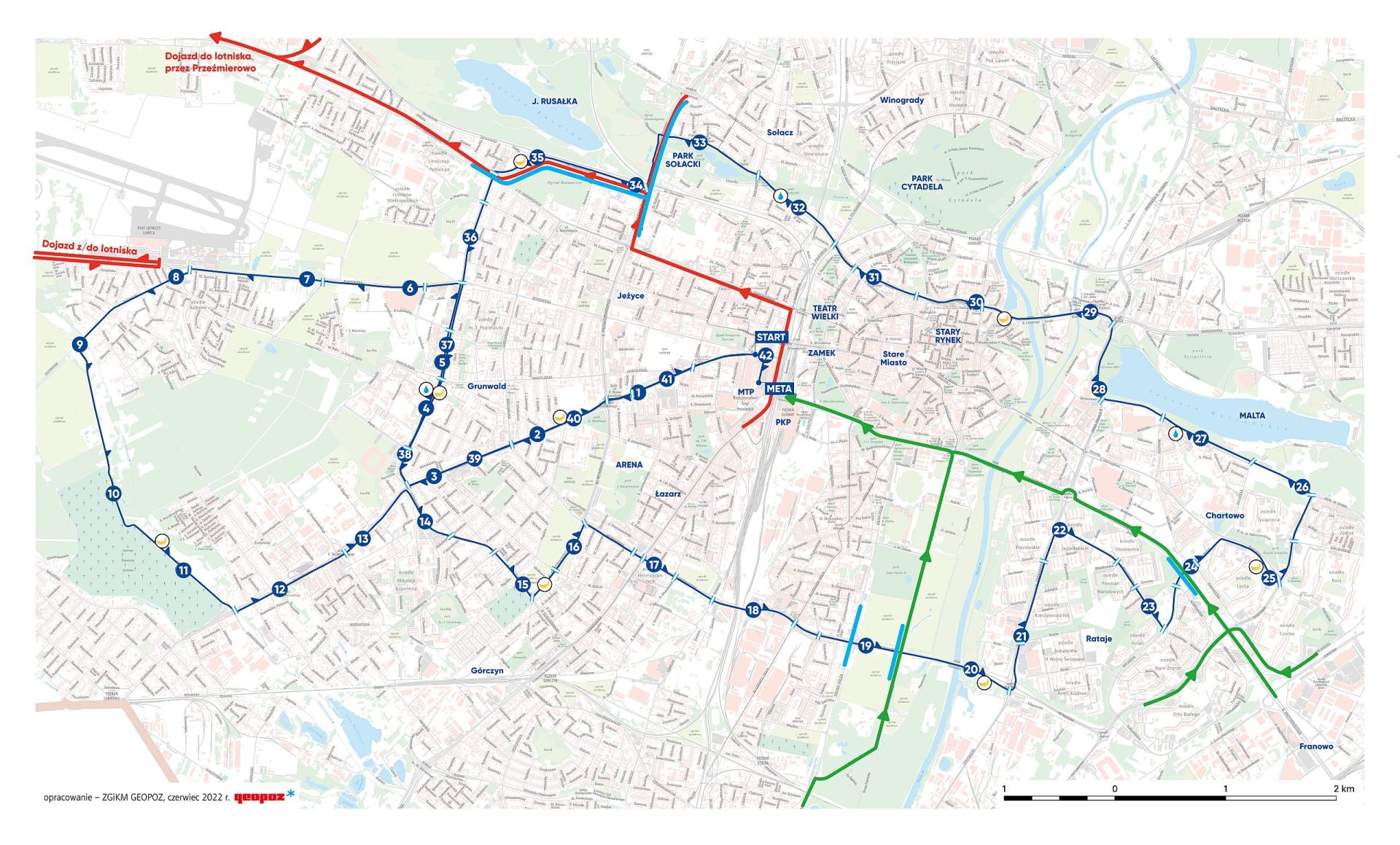 Utrudnienia w komunikacji miejskiej w niedzielę 16.10