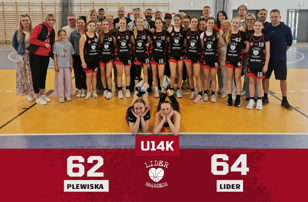Liderki 2011/12 zwyciężczyniami ligi U14K