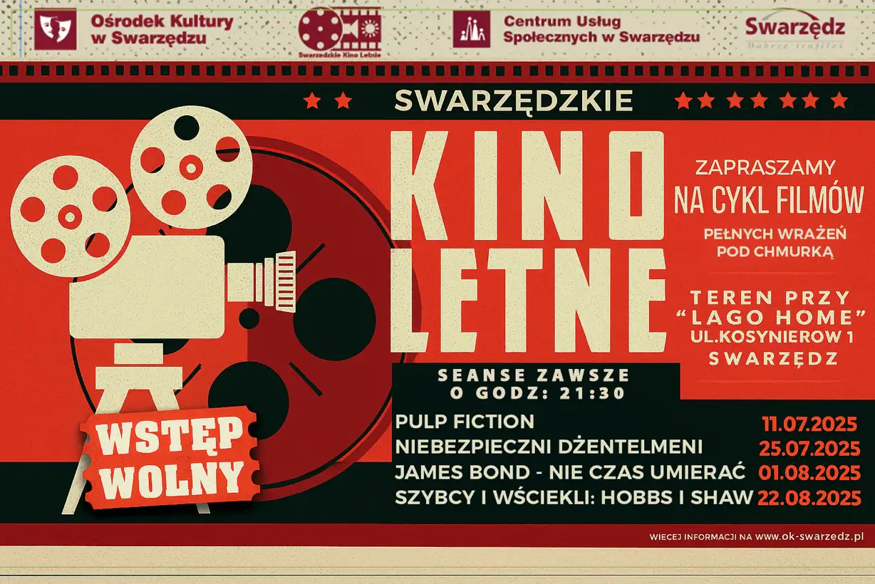 Swarzędzkie Kino Letnie 2025