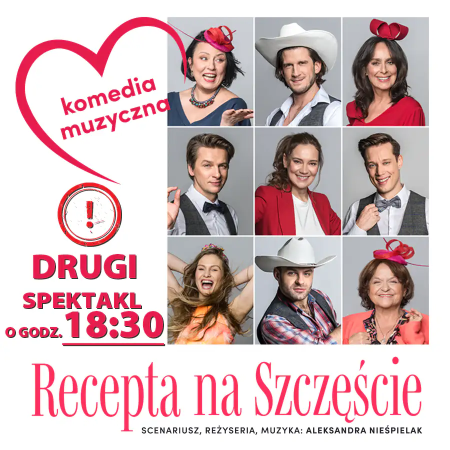 „Recepta na Szczęście” – Spektakl komediowy