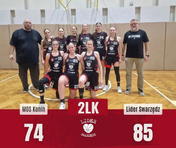 Grała koszykarska młodzież Lidera