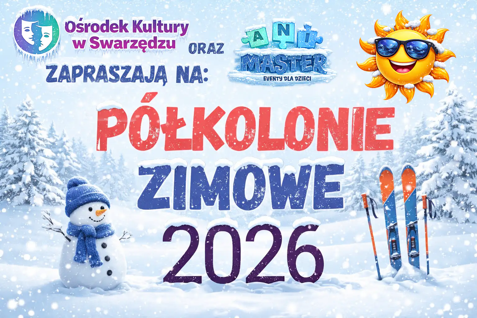 Półkolonie zimowe w Ośrodku Kultury