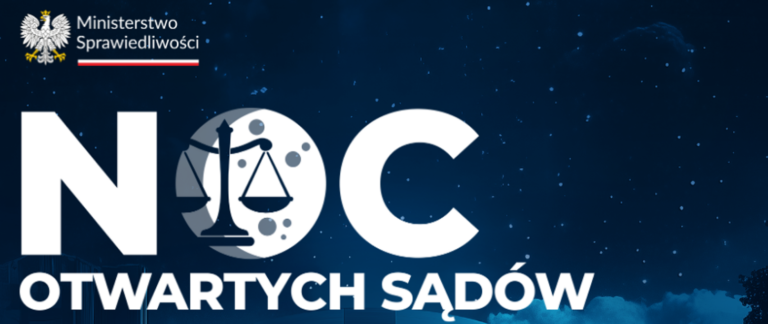 Noc Otwartych Sądów – piątek 22 maja