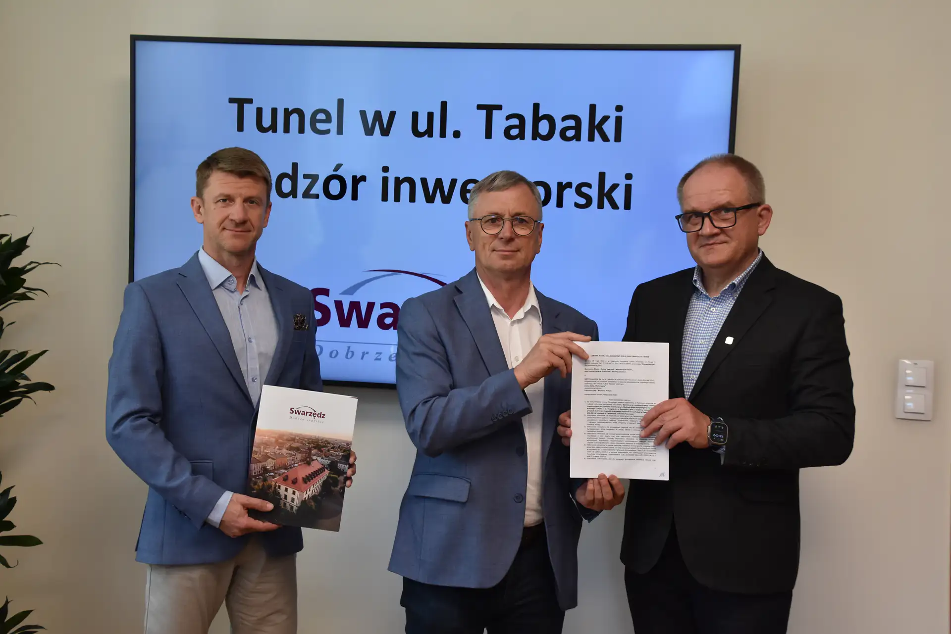 Umowa na nadzór inwestorski nad budową wiaduktu przy ul. Tabaki podpisana