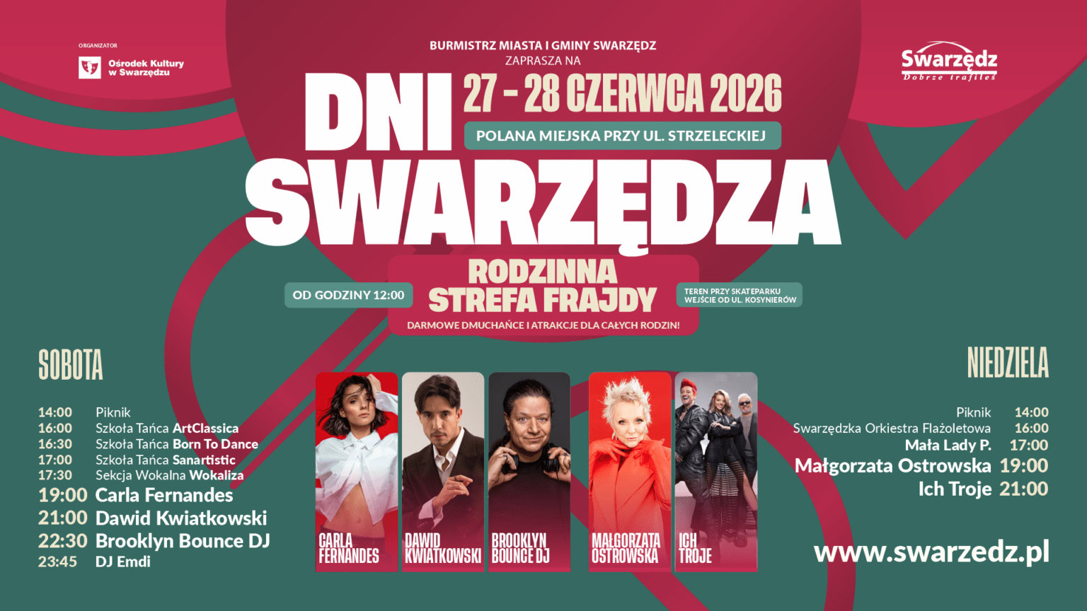 Za tydzień Dni Swarzędza 26-27 czerwca
