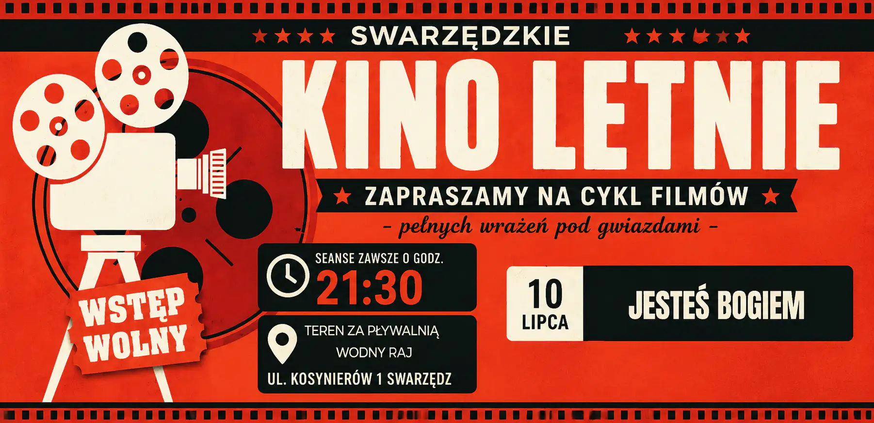 Kino Letnie już w najbliższy piątek