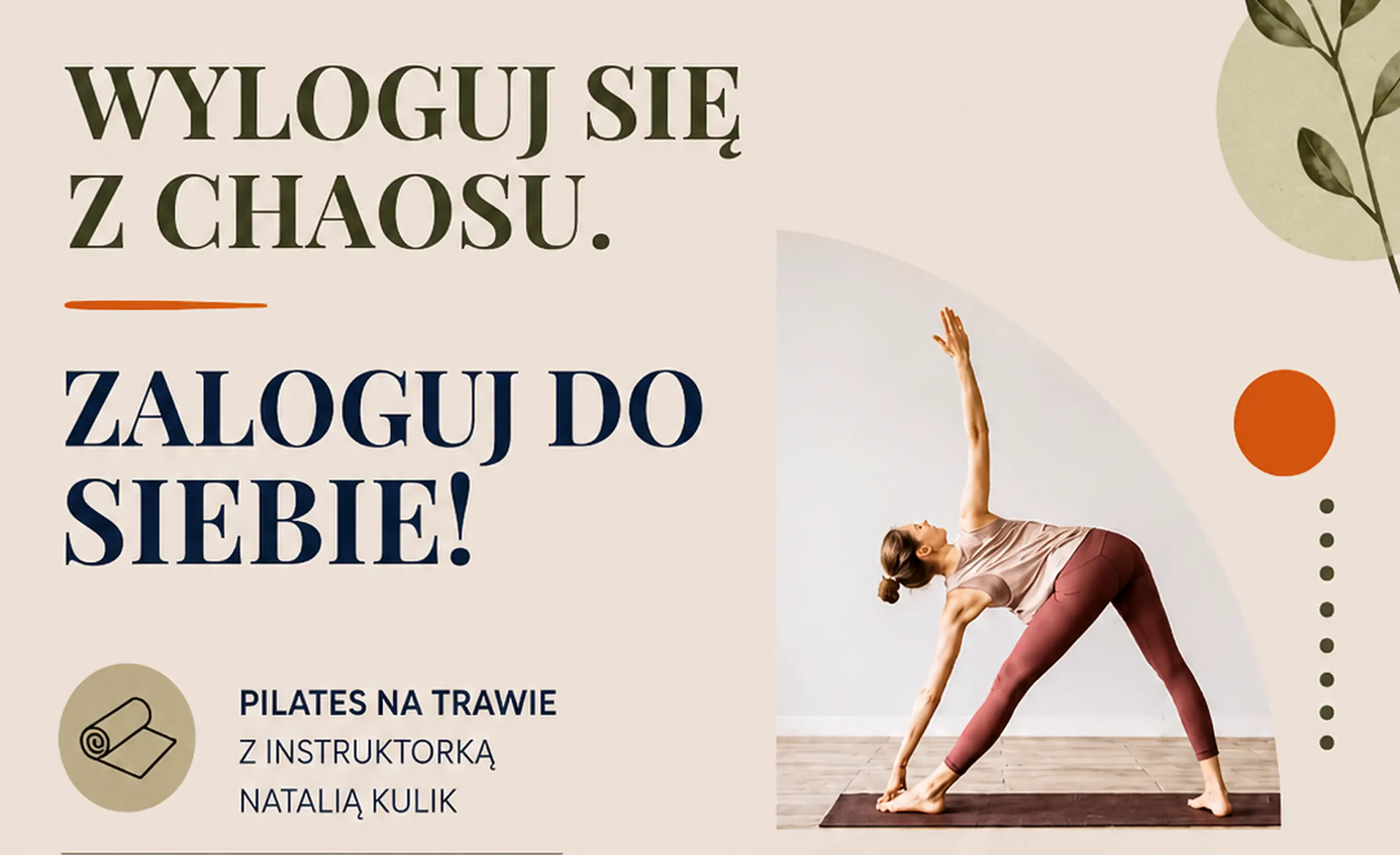 WYLOGUJ SIĘ Z CHAOSU. ZALOGUJ DO SIEBIE!