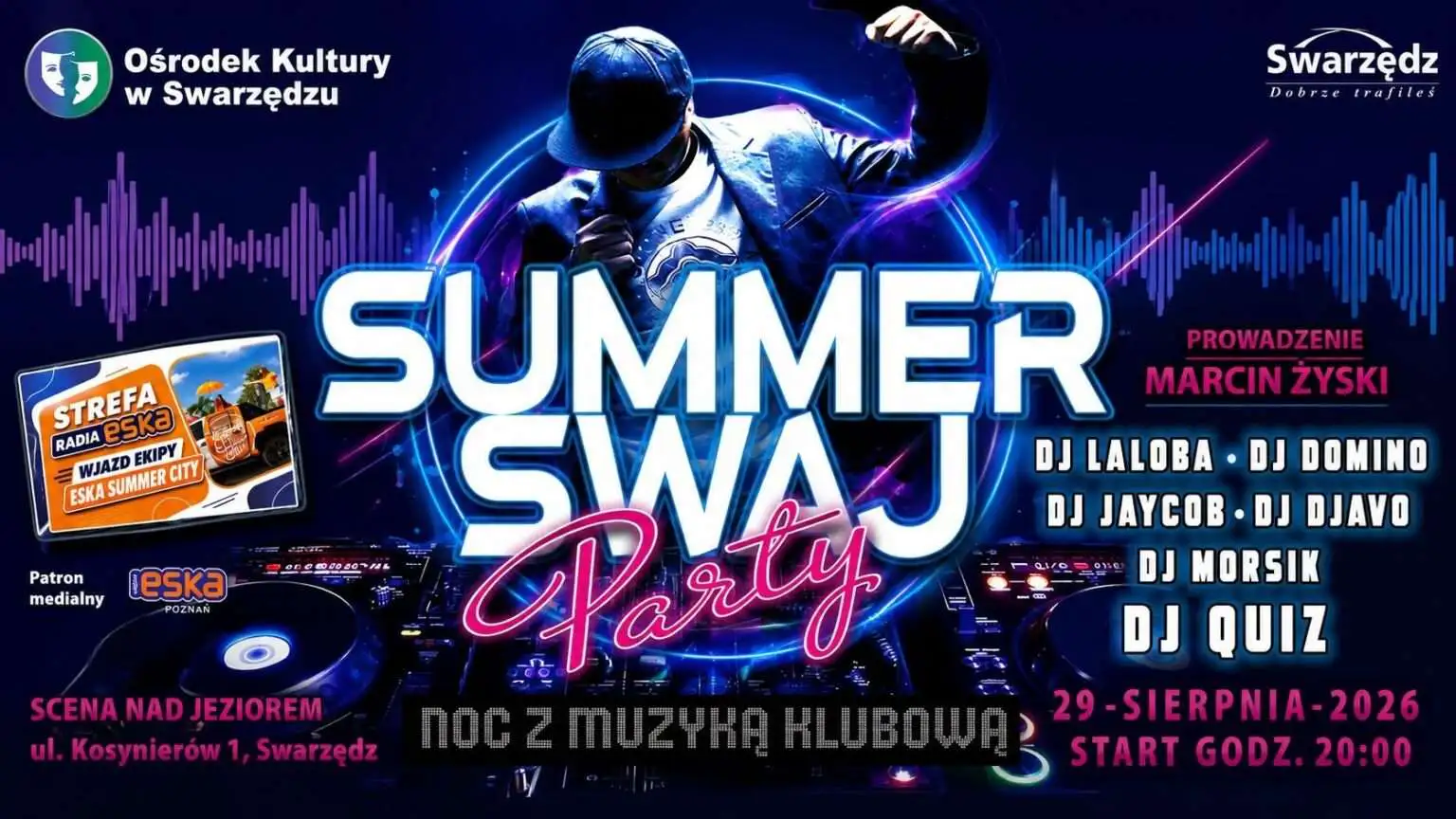 Summer Swaj Party w piątek 29 sierpnia