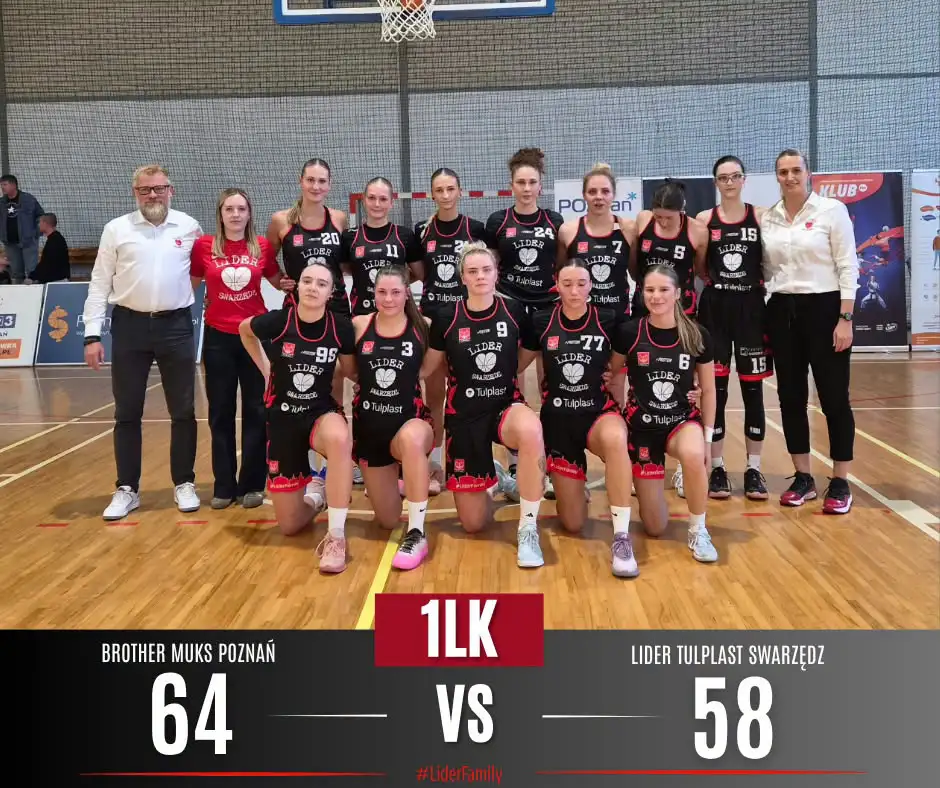 Porażka Liderek w debrach