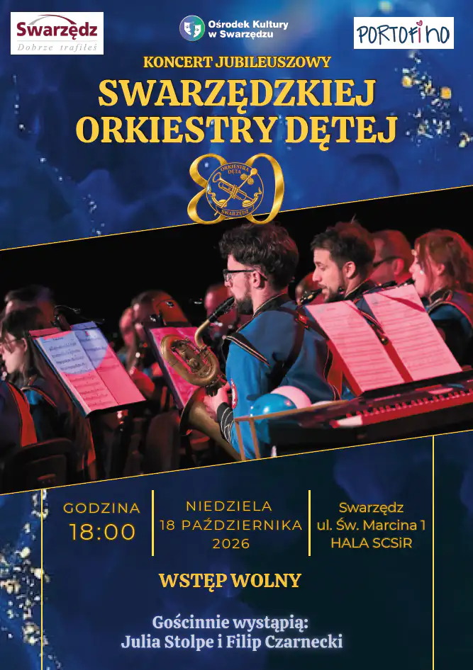 80 lat Swarzędzkiej Orkiestry Dętej – koncert jubileuszowy